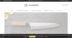 Desktop Screenshot of hamono.pl